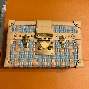 Louis Vuitton Petite Malle, Haven blue. Brand new, never used once.